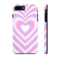 Blurred Heart Tough iPhone Case