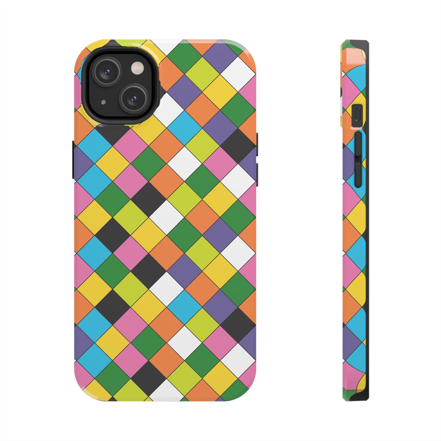 Cross Checkers Tough iPhone Case