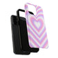 Blurred Heart Tough iPhone Case