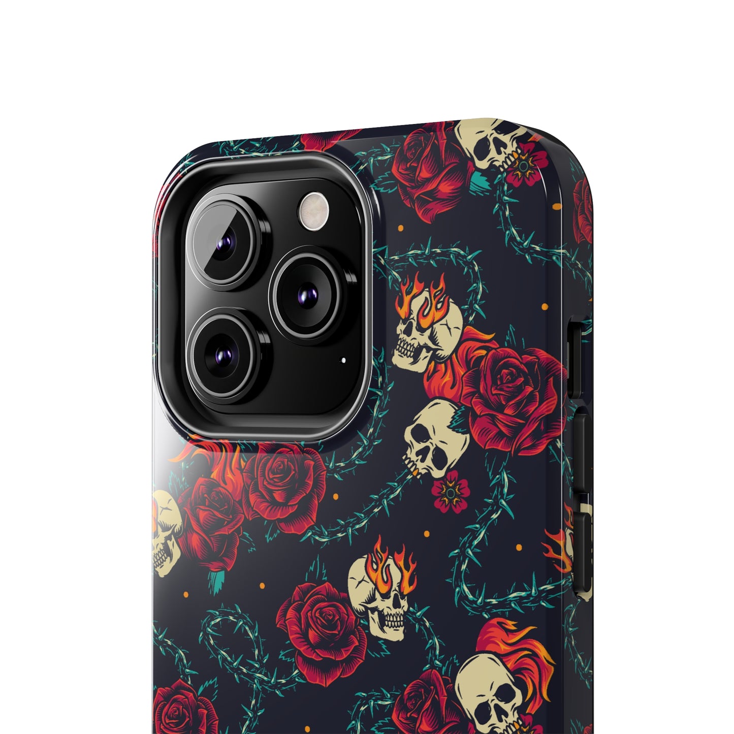 Skulls & Roses Tough iPhone Case