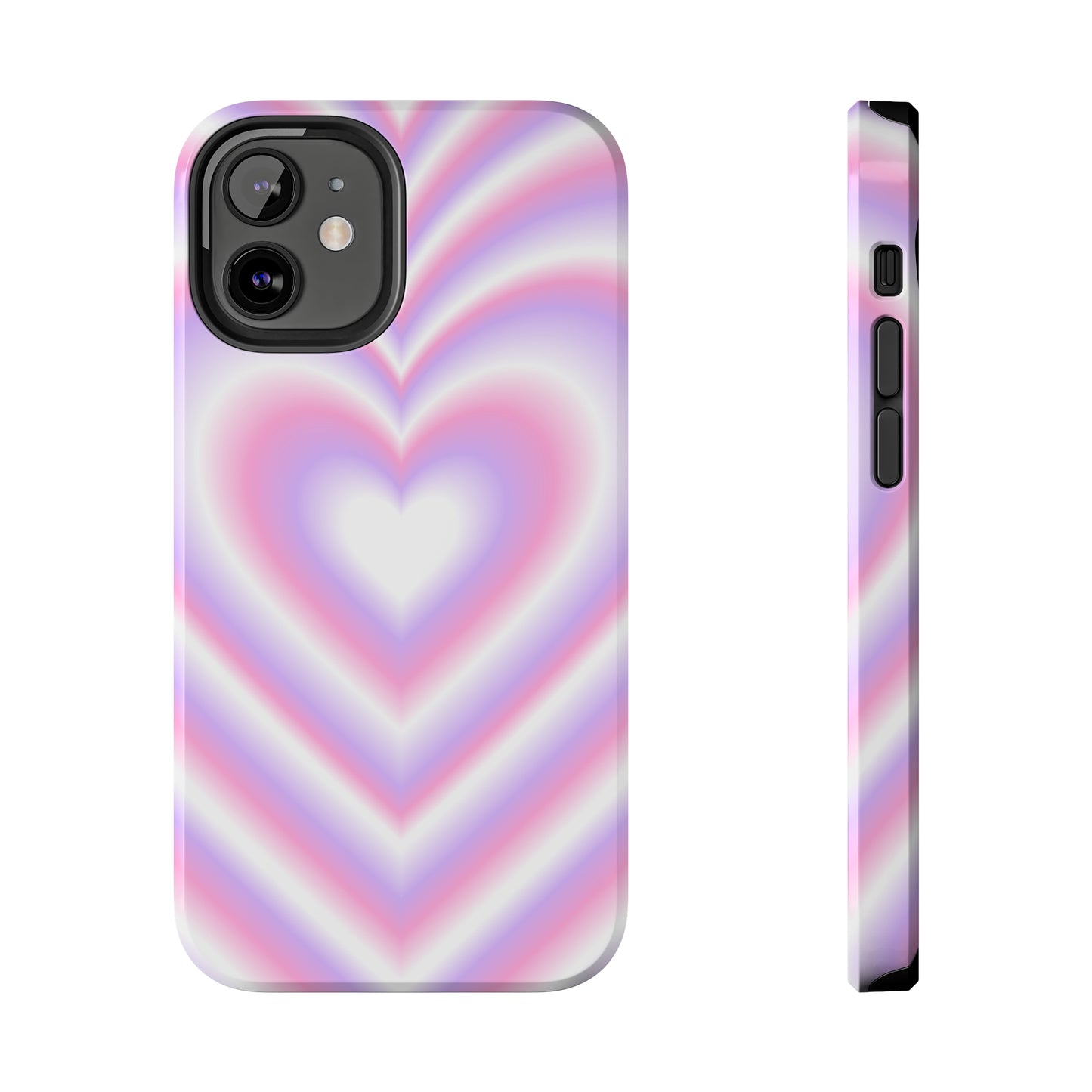 Blurred Heart Tough iPhone Case