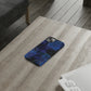 Blue marble pattern Snap Case