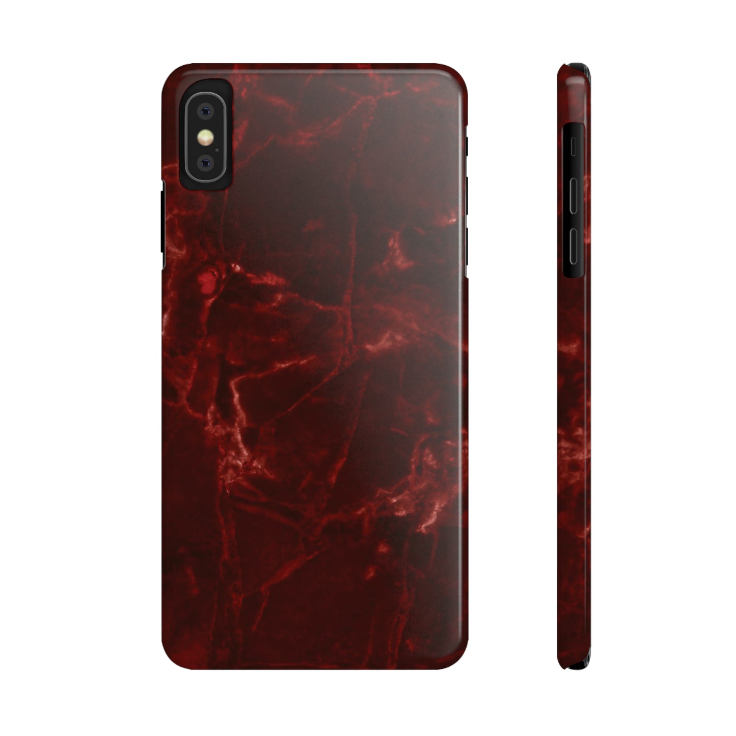 Red stone pattern Snap Case