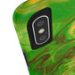 Melted Peridot Tough iPhone Case