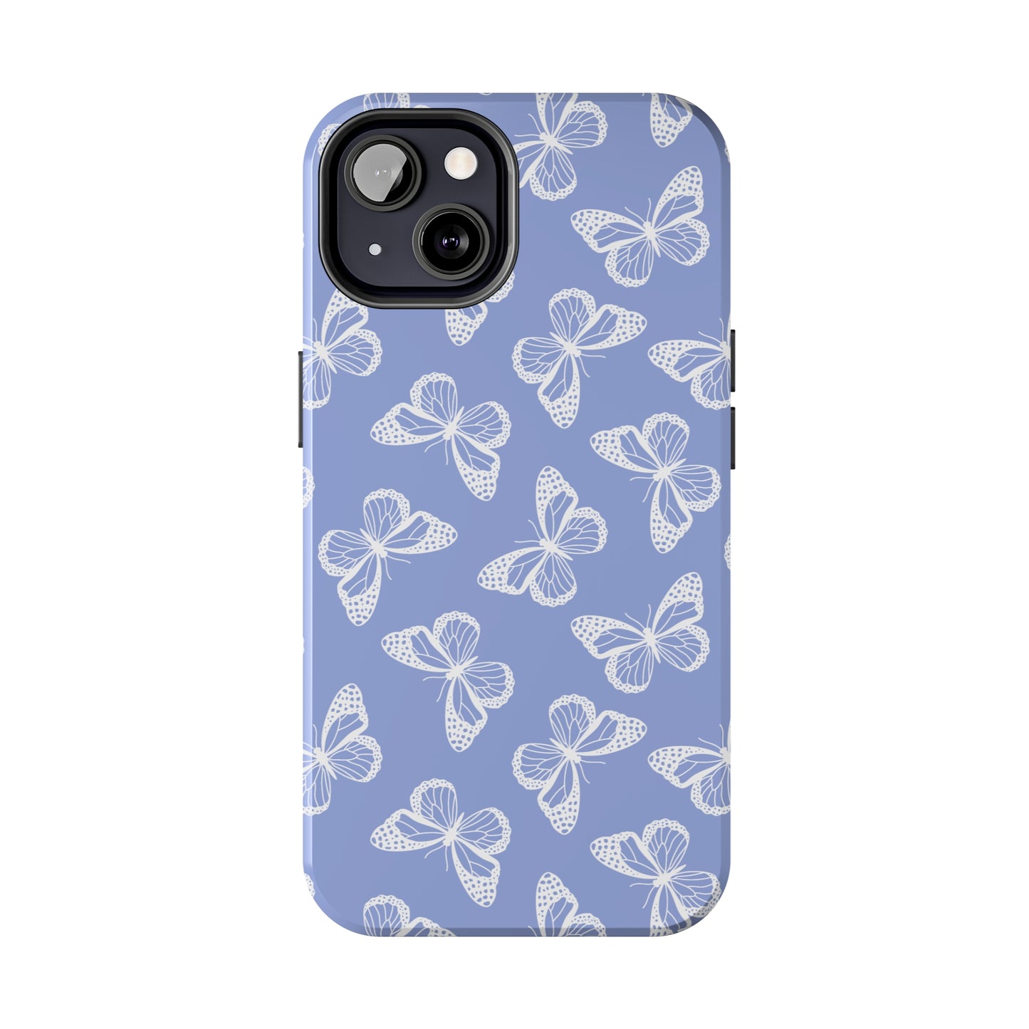 Lavender Butterflies Tough iPhone Case