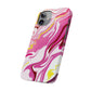 Acid marble pattern Snap Case