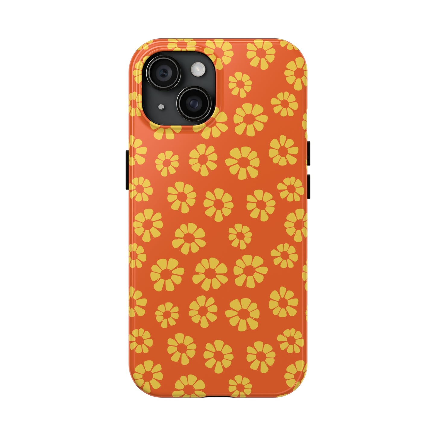 Maio laranja Pattern Tough iPhone Case