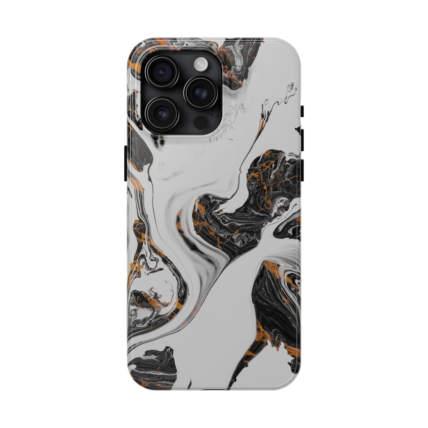 Misty Marble Tough iPhone Case