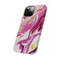 Acid marble pattern Snap Case