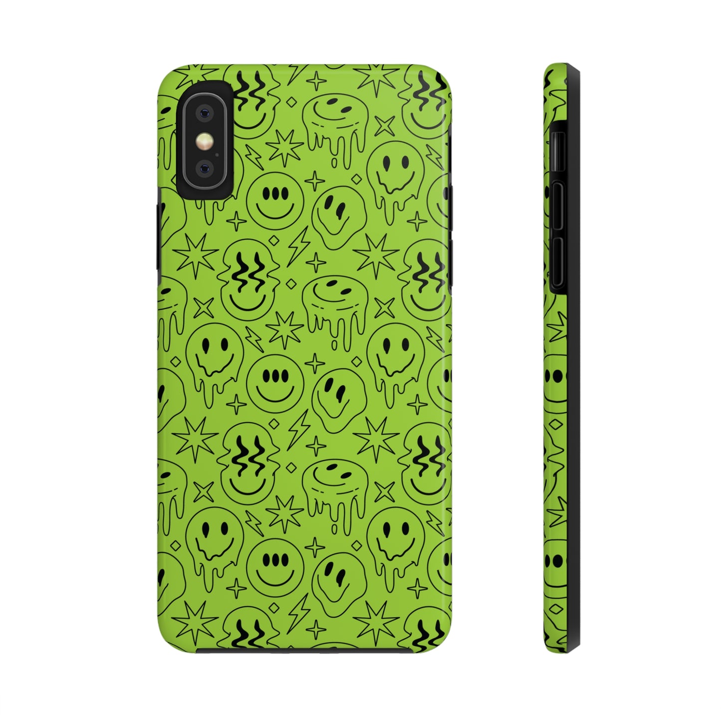 Acid Effect Tough iPhone Case