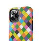 Cross Checkers Tough iPhone Case