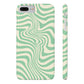 Pistachio Swirls Snap Case