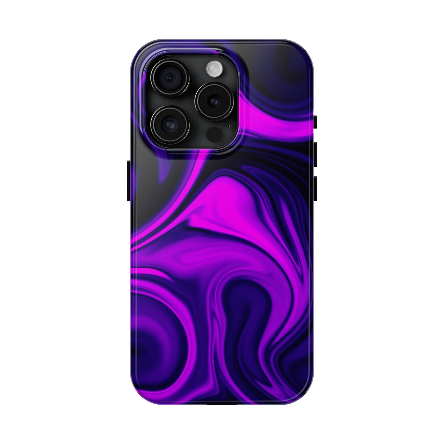 Purple liquid marble pattern Tough Case