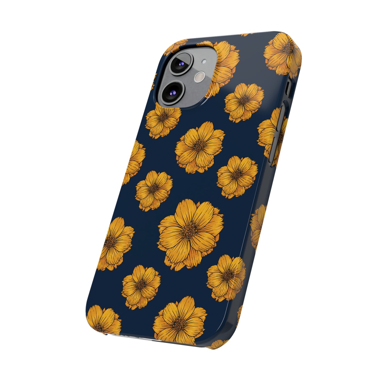 Sunflower Glimmer Snap Case