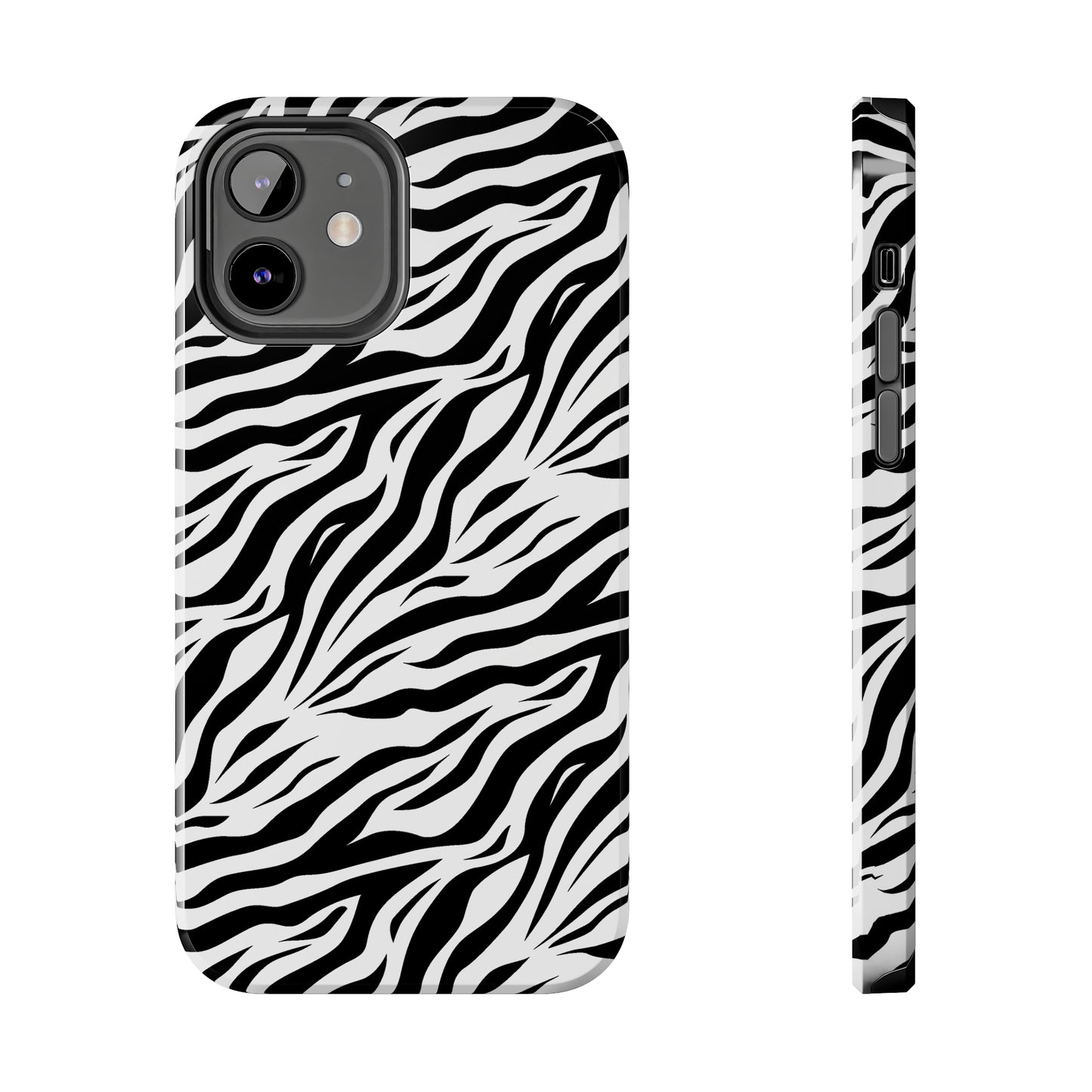 White Bengal Tiger Tough iPhone Case