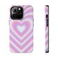 Blurred Heart Tough iPhone Case