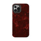 Red stone pattern Tough Case