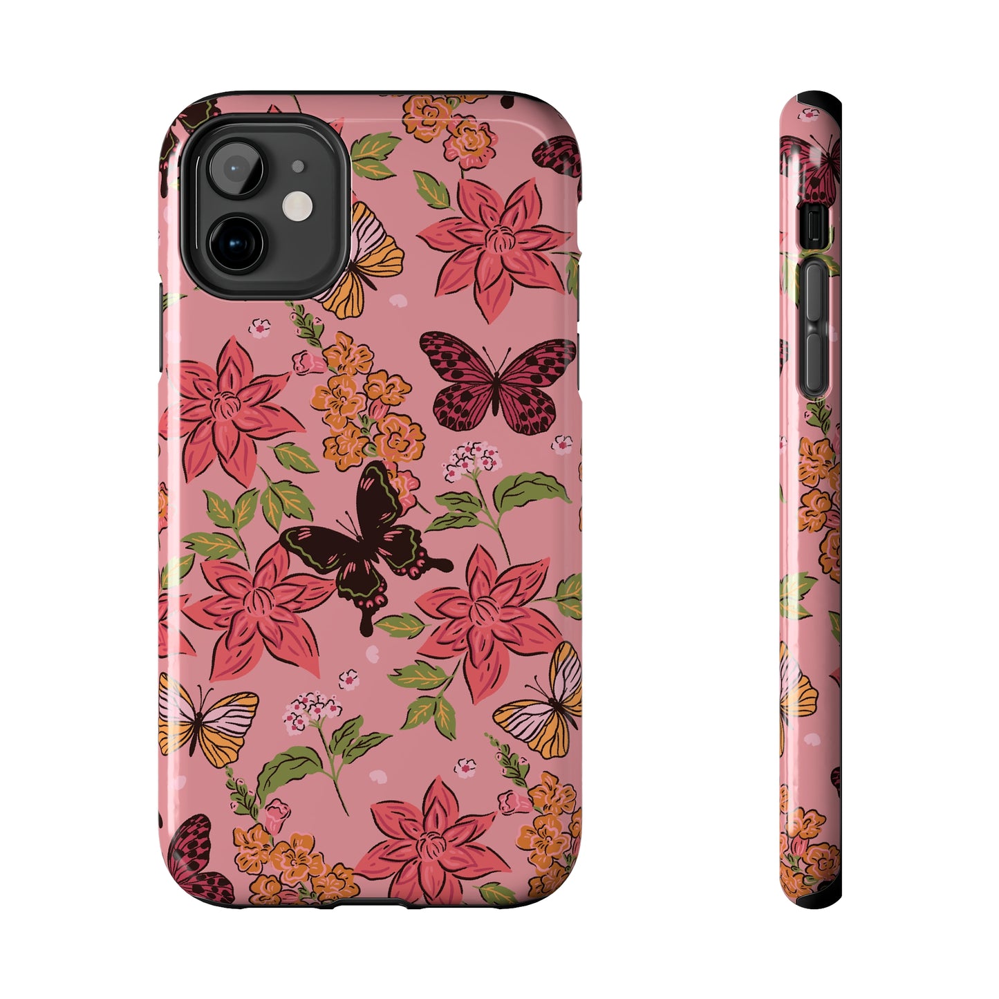 Butterflies Tough iPhone Case