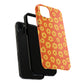 Maio laranja Pattern Tough iPhone Case