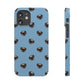 Pug Pattern Snap Case