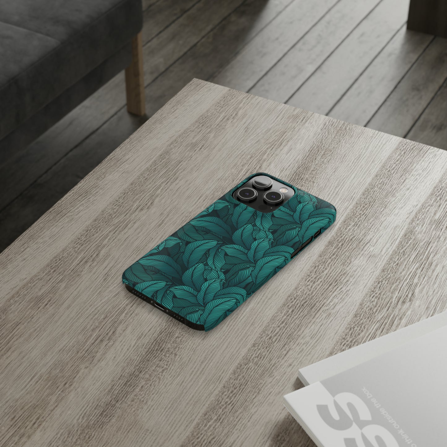 Tropical Leaves Snap Case