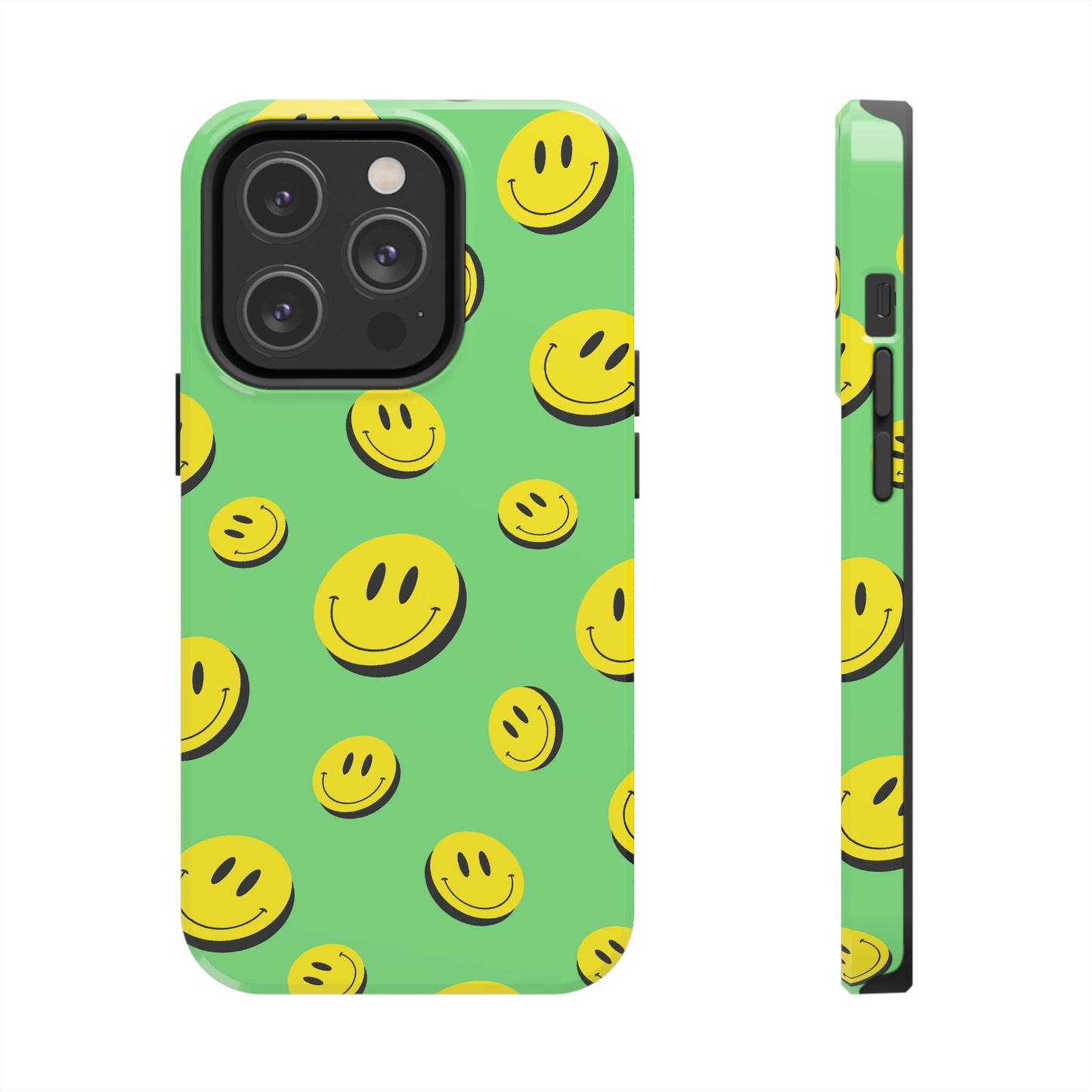 Acid Smiles Tough iPhone Case