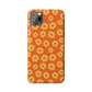 Maio laranja Pattern Snap Case