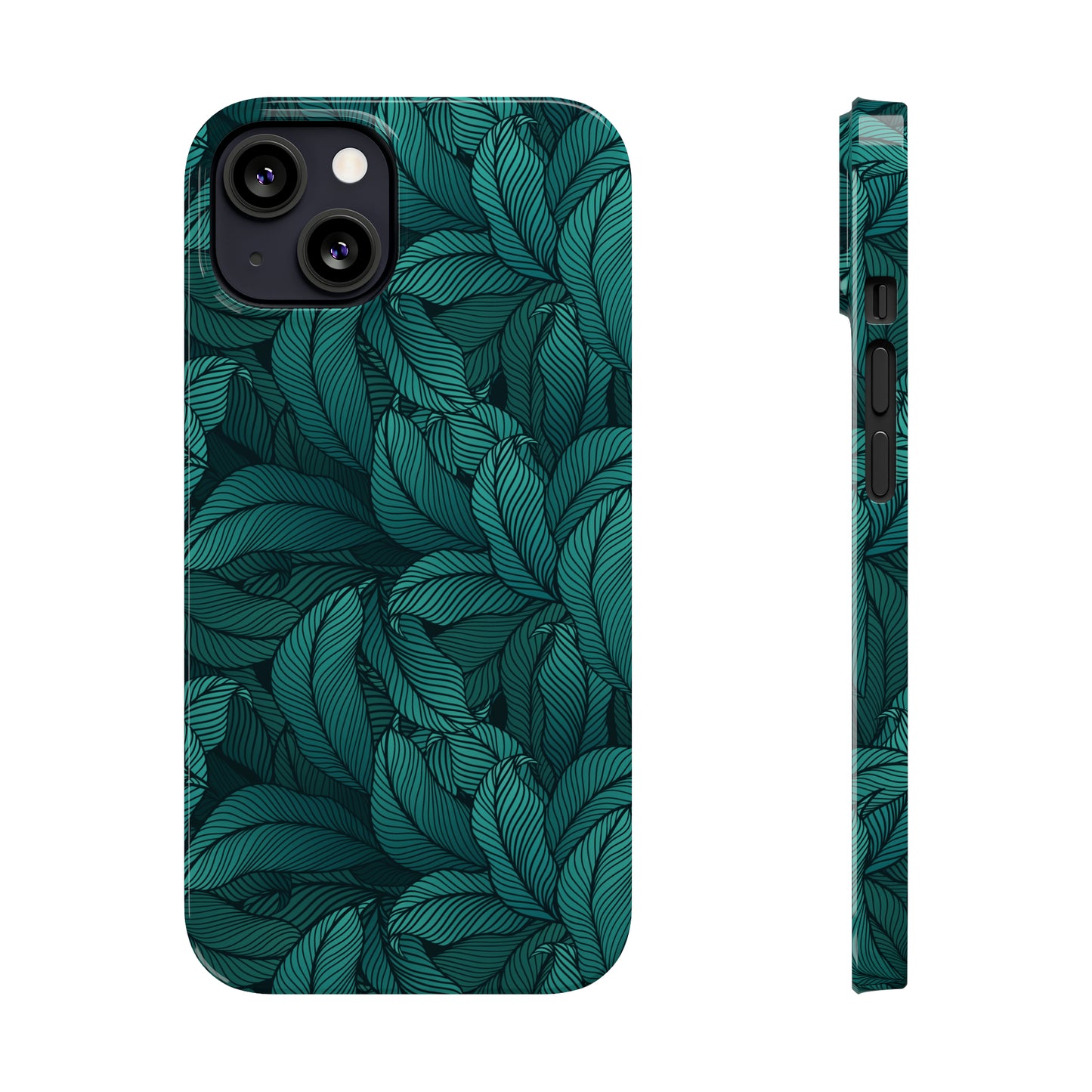 Tropical Leaves Snap Case