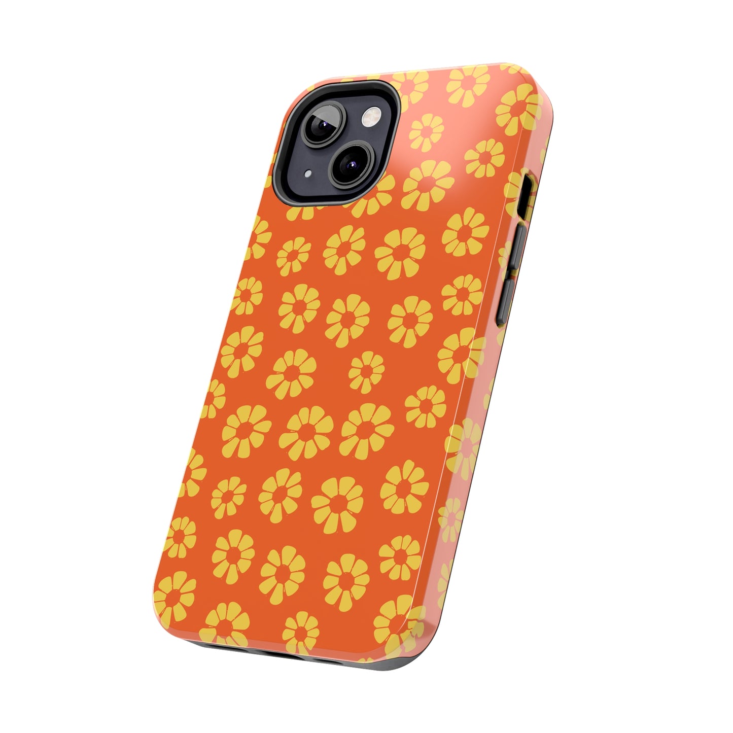 Maio laranja Pattern Tough iPhone Case