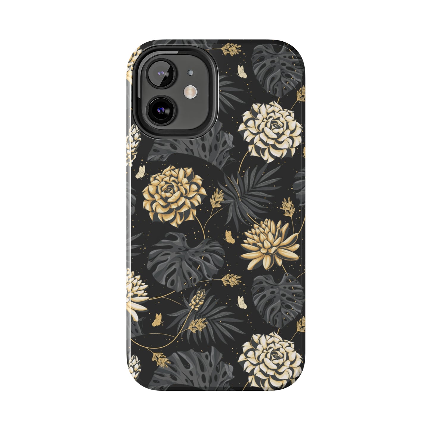 Golden Bloom Tough iPhone Case