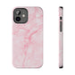 Pink Marble Tough iPhone Case