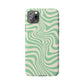 Pistachio Swirls Snap Case