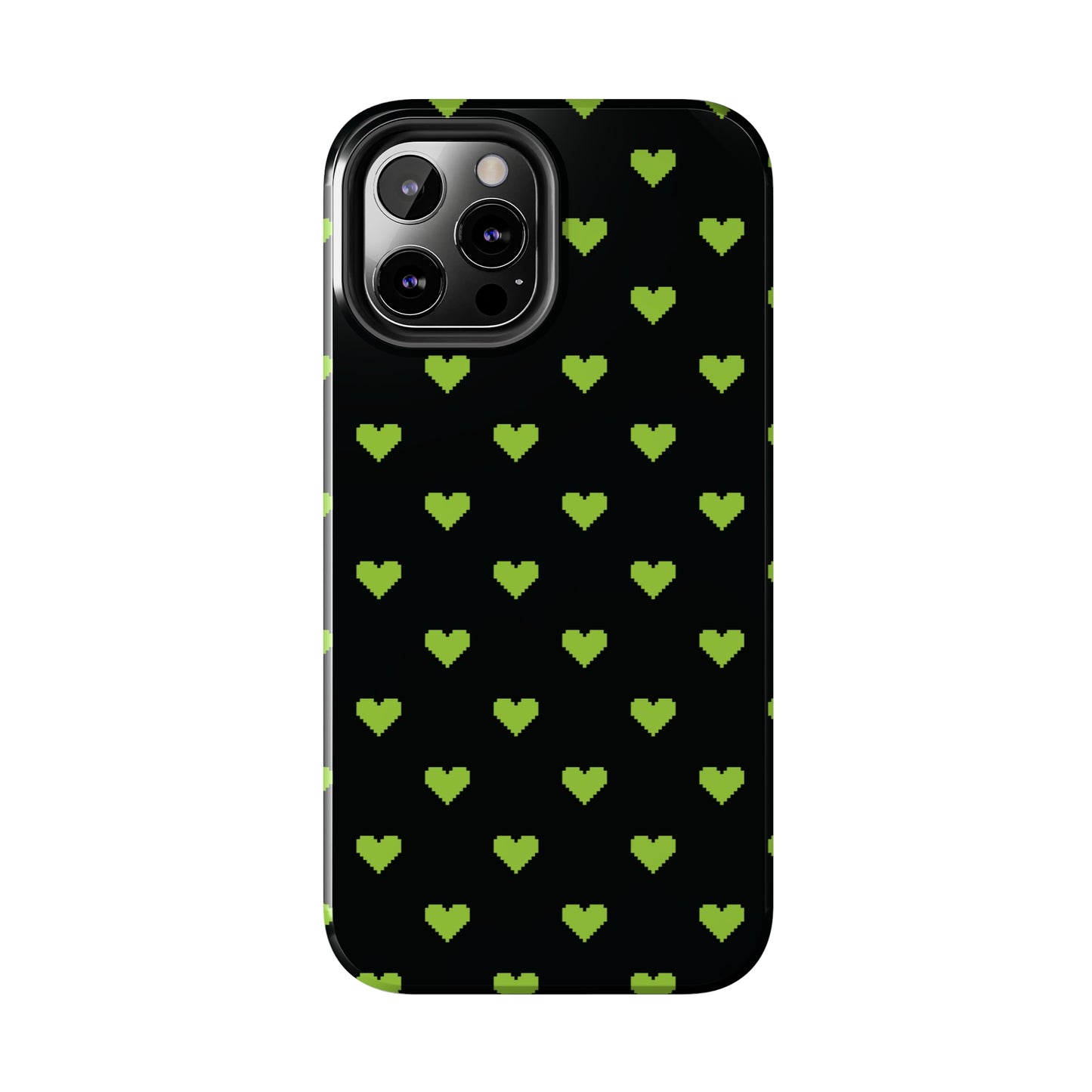 Pixelated Heart Tough iPhone Case