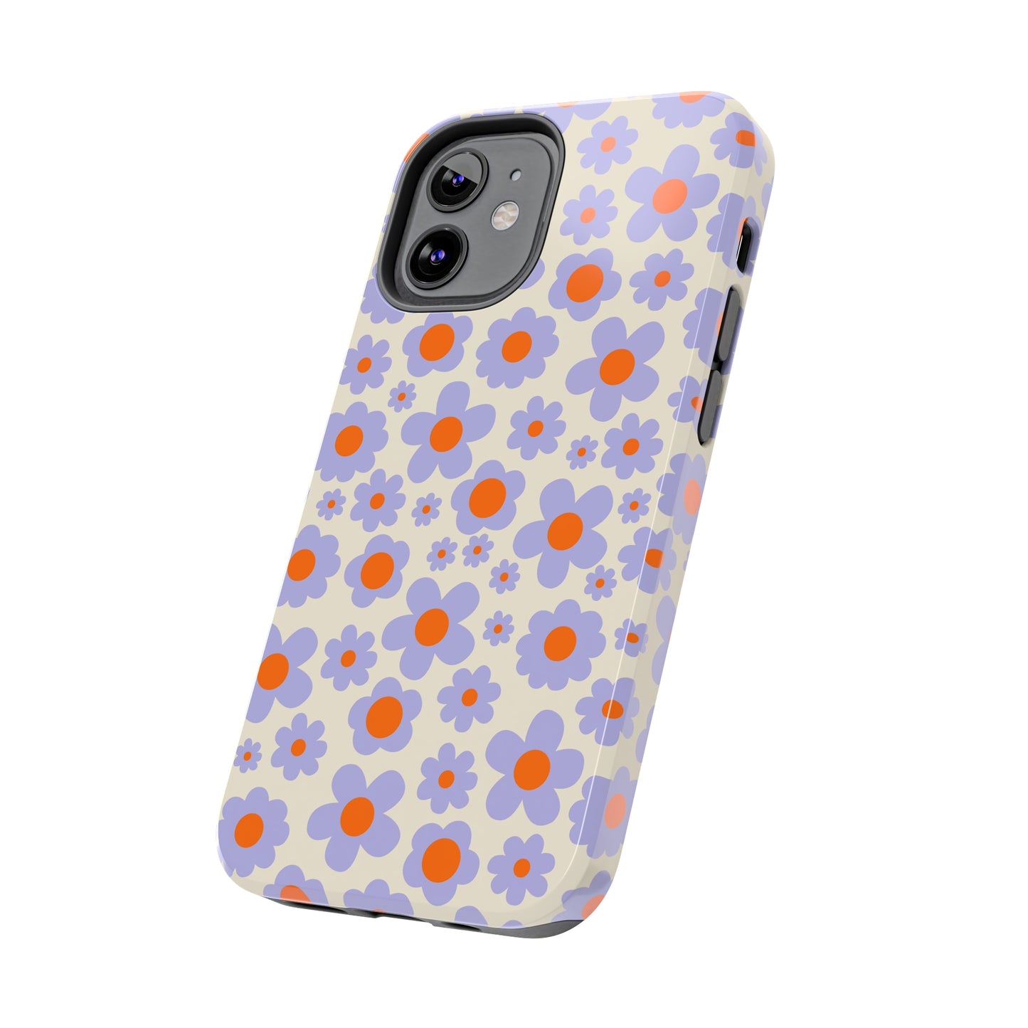 Groovy Flowers Tough iPhone Case