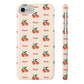 Pixelated Peach Snap Case