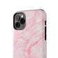 Pink Marble Tough iPhone Case