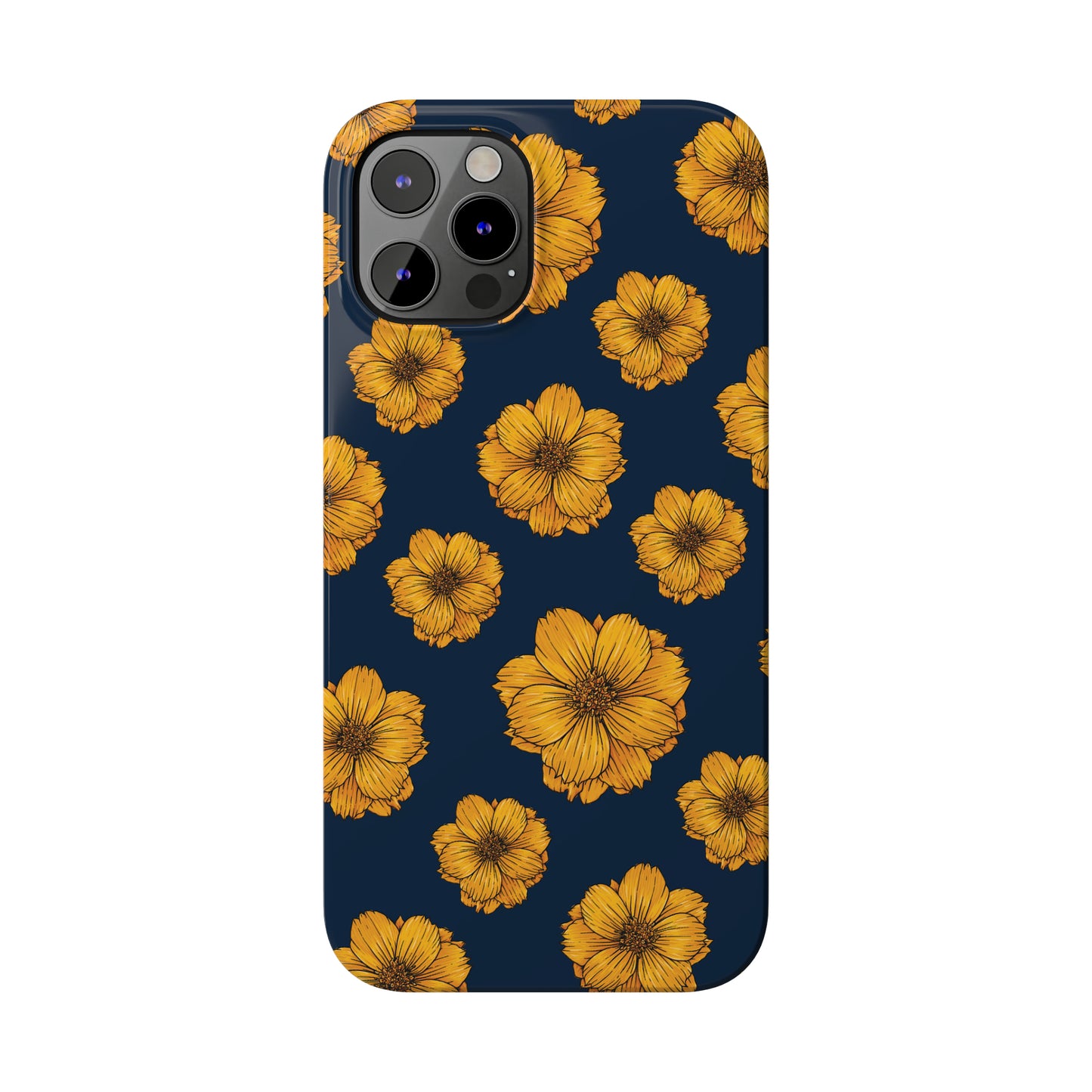 Sunflower Glimmer Snap Case