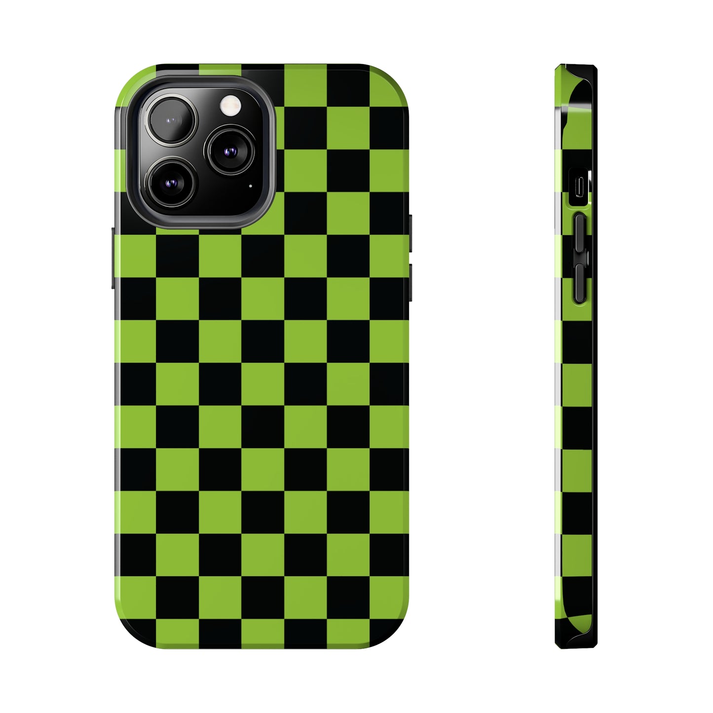 Pickled Checkers Tough iPhone Case