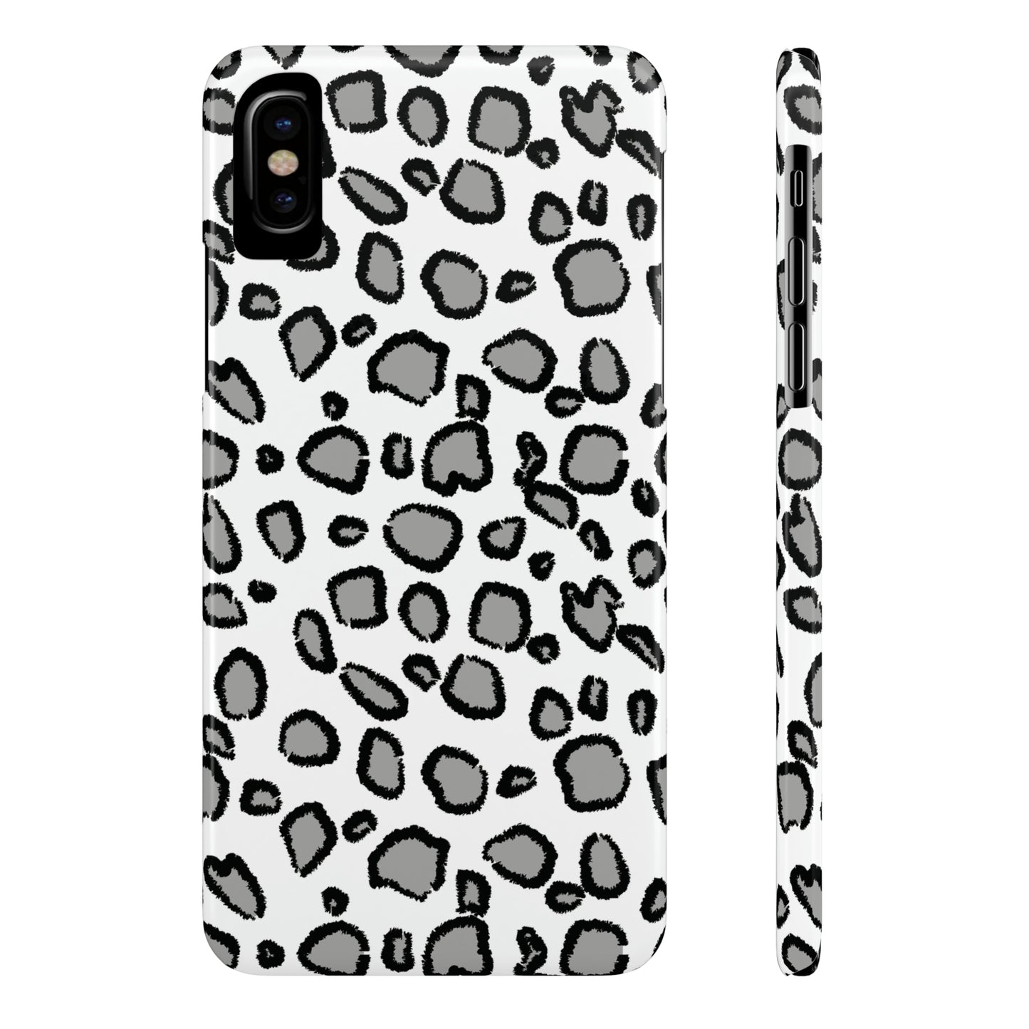 Snow Leopard Snap Case