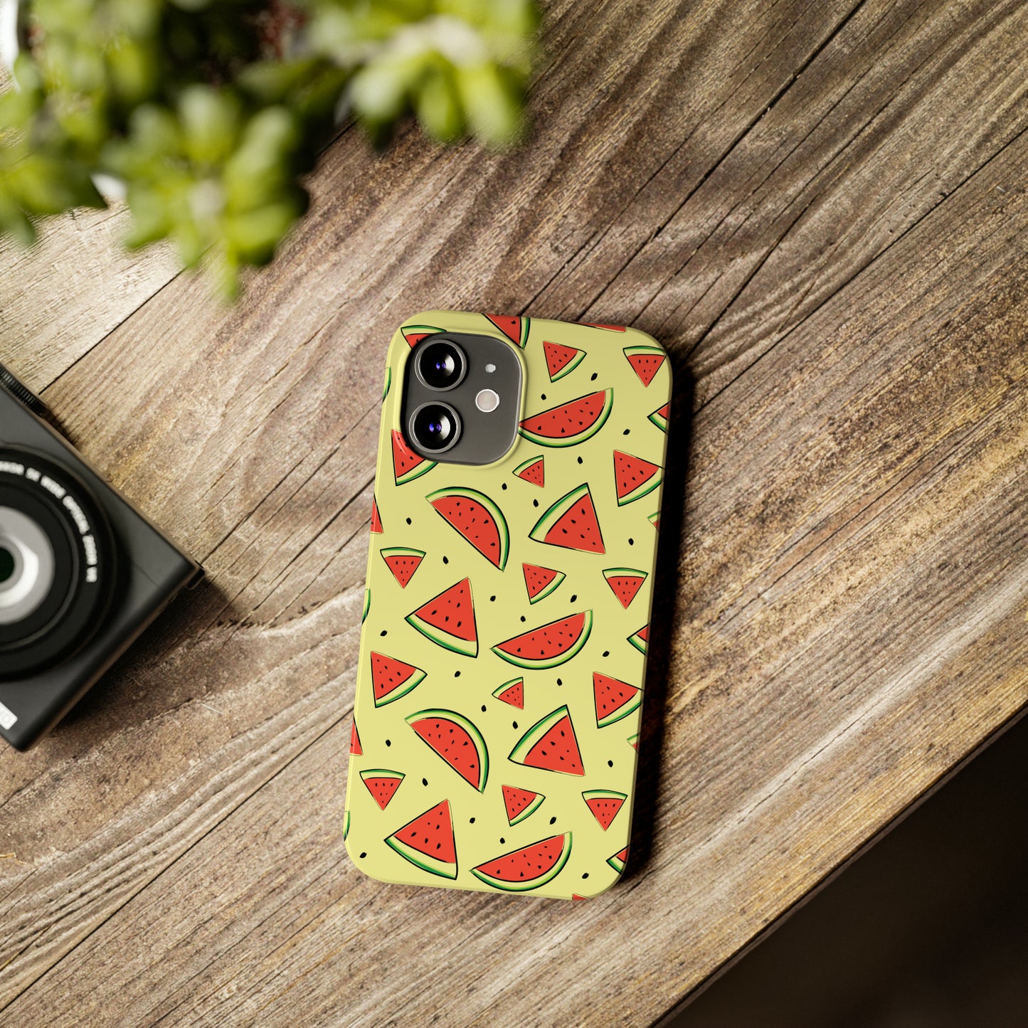 Watermelon Pattern Snap Case