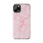 Pink Marble Tough iPhone Case