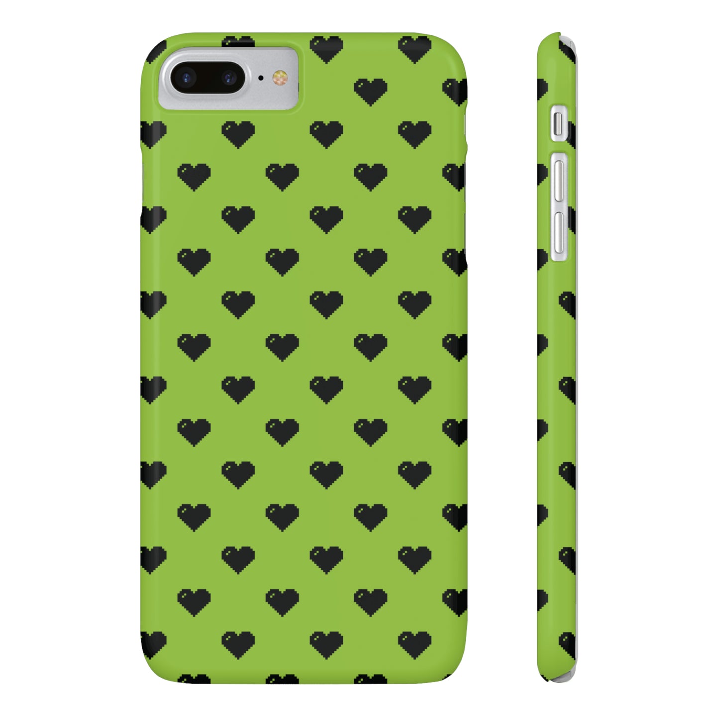 Pixelated Heart Snap Case