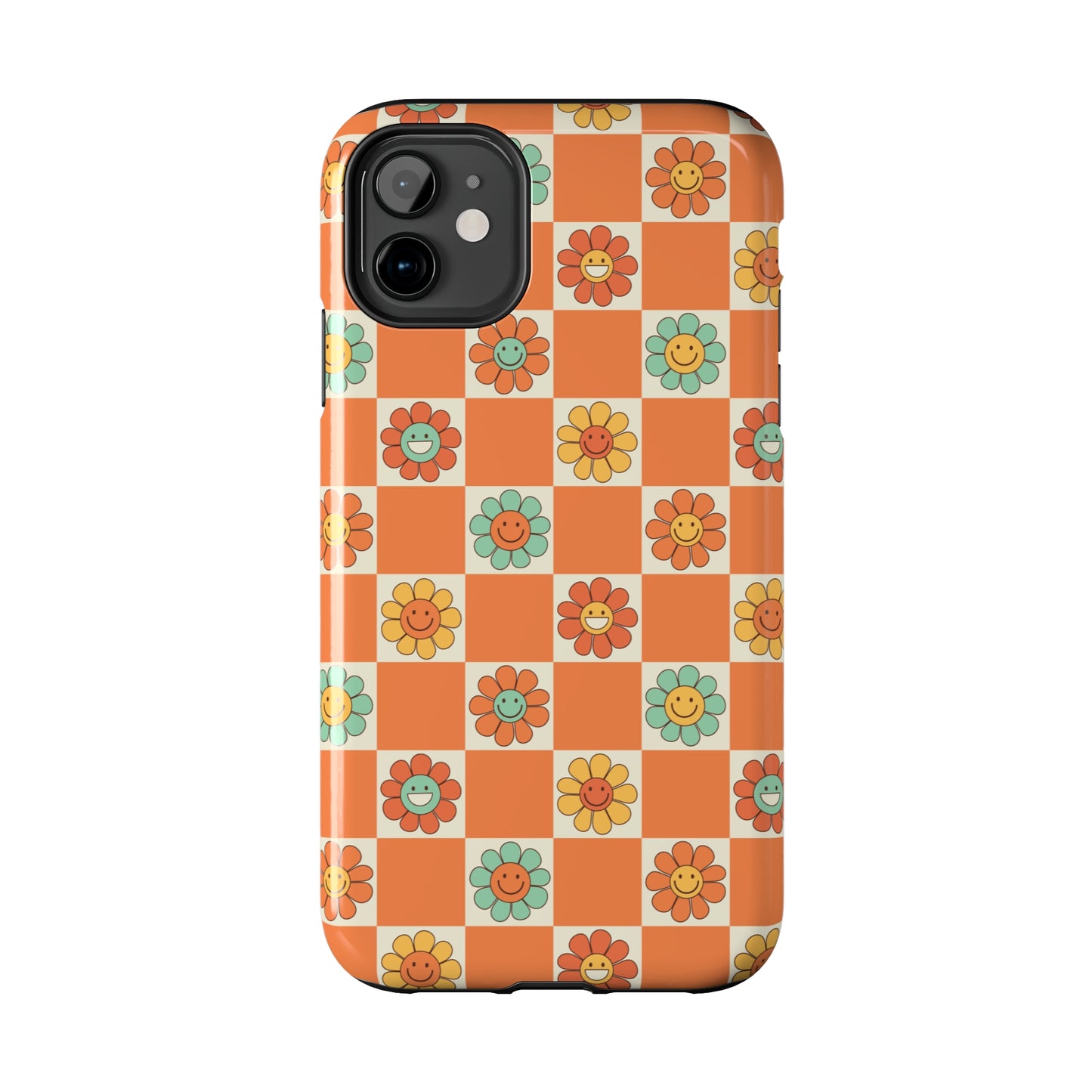 Retro Daisies Tough iPhone Case