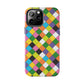 Cross Checkers Tough iPhone Case