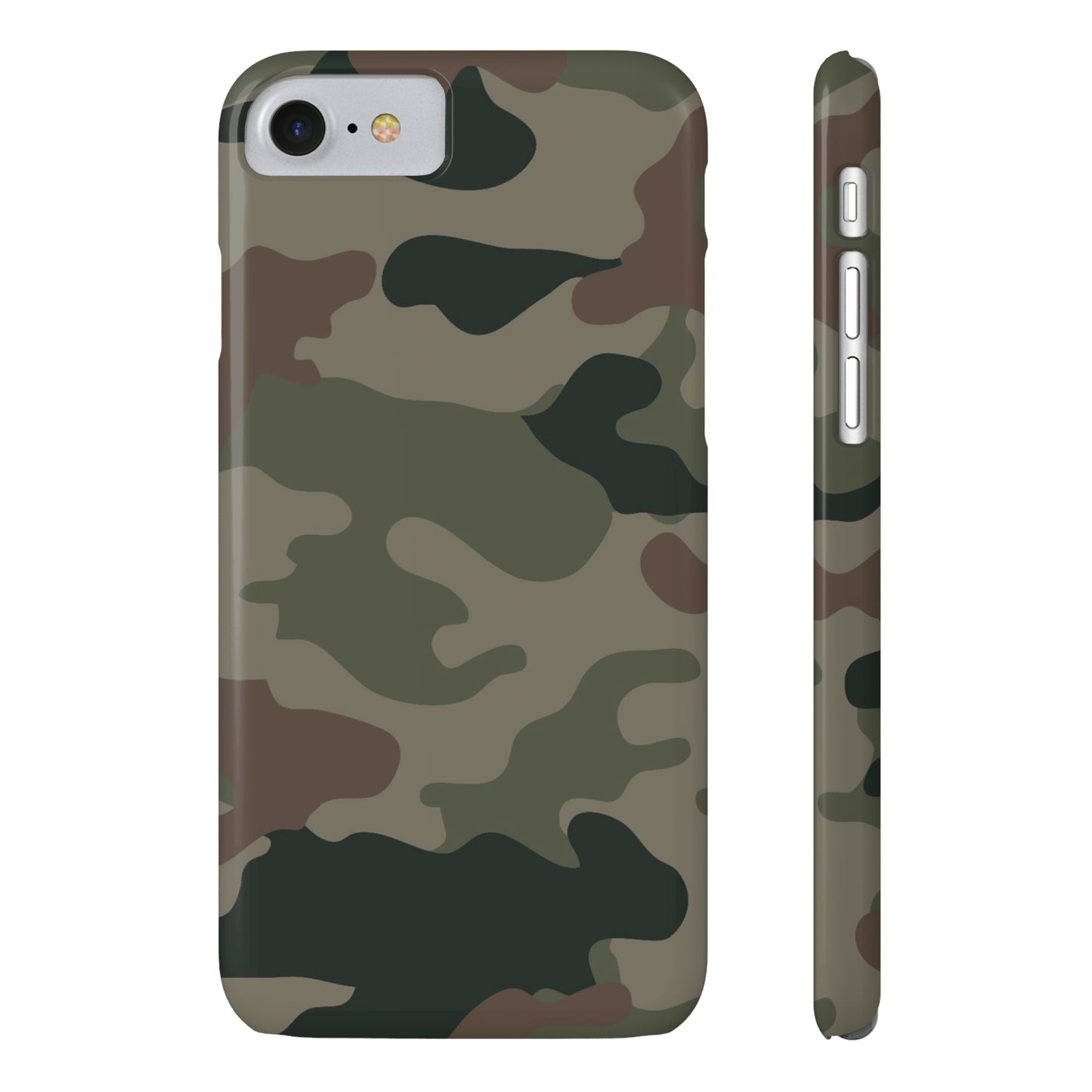 Dark Camouflage Snap Case