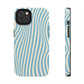 Aqua Swirl Tough iPhone Case