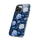 Midnight Rose Tough iPhone Case