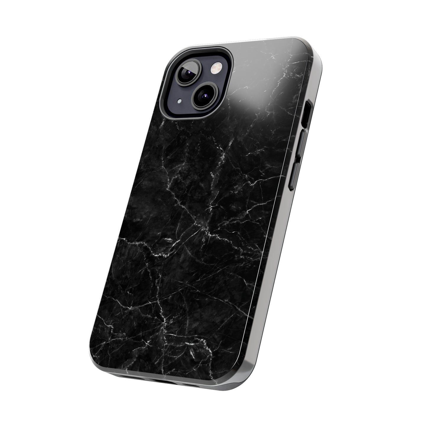 Marquina Black Tough iPhone Case