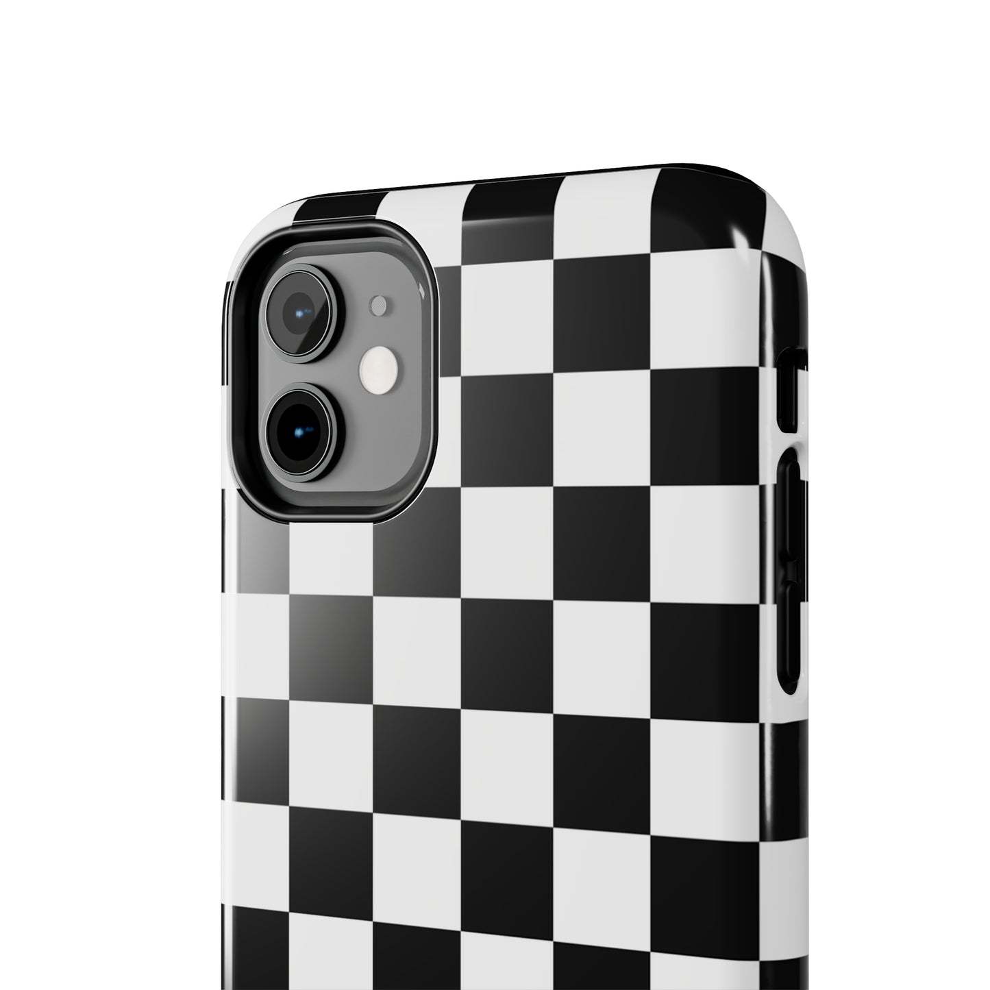 Black and white checks Tough Case