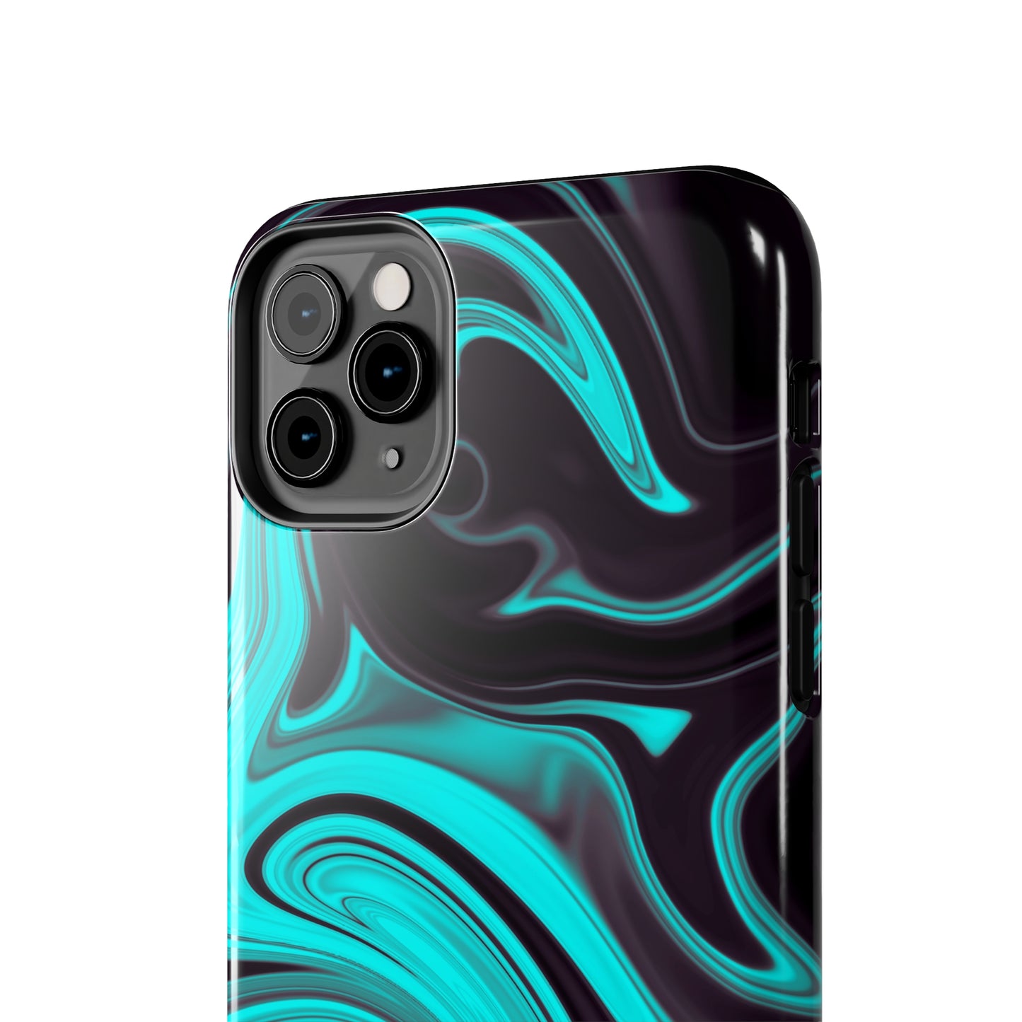 Aqua liquid marble pattern Tough Case